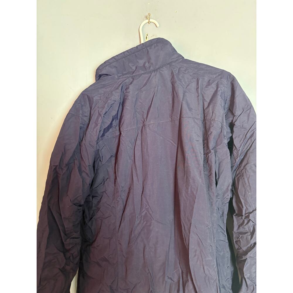 Columbia Womens XL Navy Blue Full Zip Fleece Lined Jacket - Picture 6 of 14